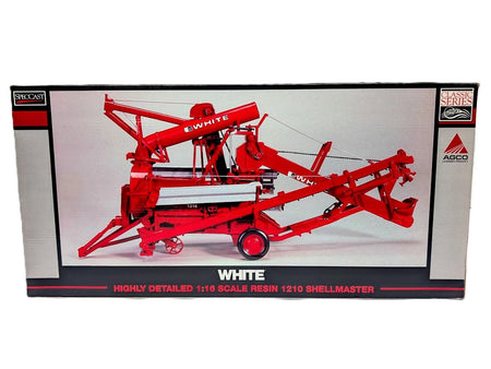 1/16 White Farm Equipment Resin 1210 Shellmaster Corn Sheller.