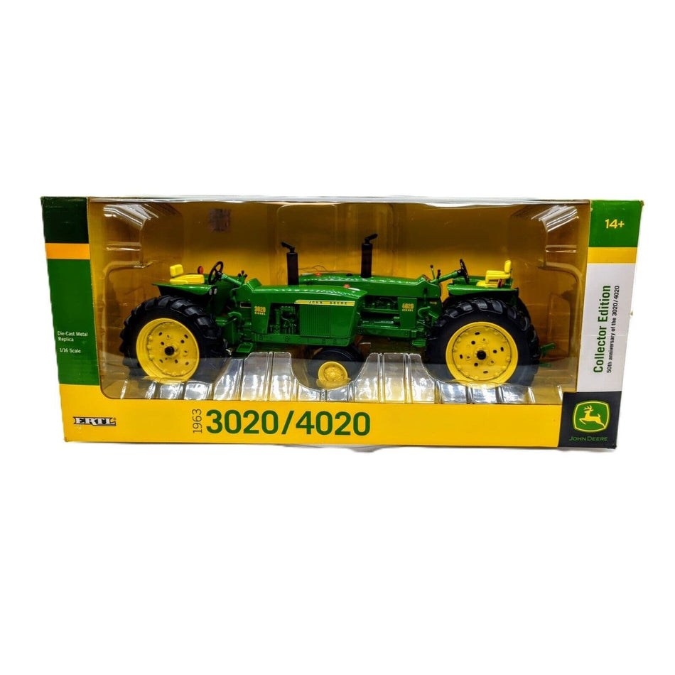 1/16 John Deere 3020 and 4020 Tractors 2 Piece Set