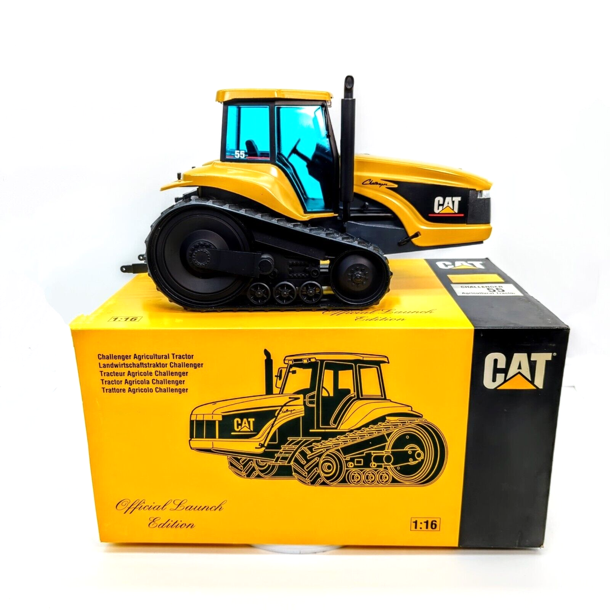 Caterpillar CAT Challenger 55 Track Tractor 1/16 NZG Norscot Launch Edition.