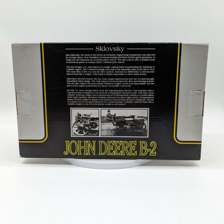 John Deere B-2 Resin Farm Tractor SpecCast 1/16 New OEM Sealed Package.