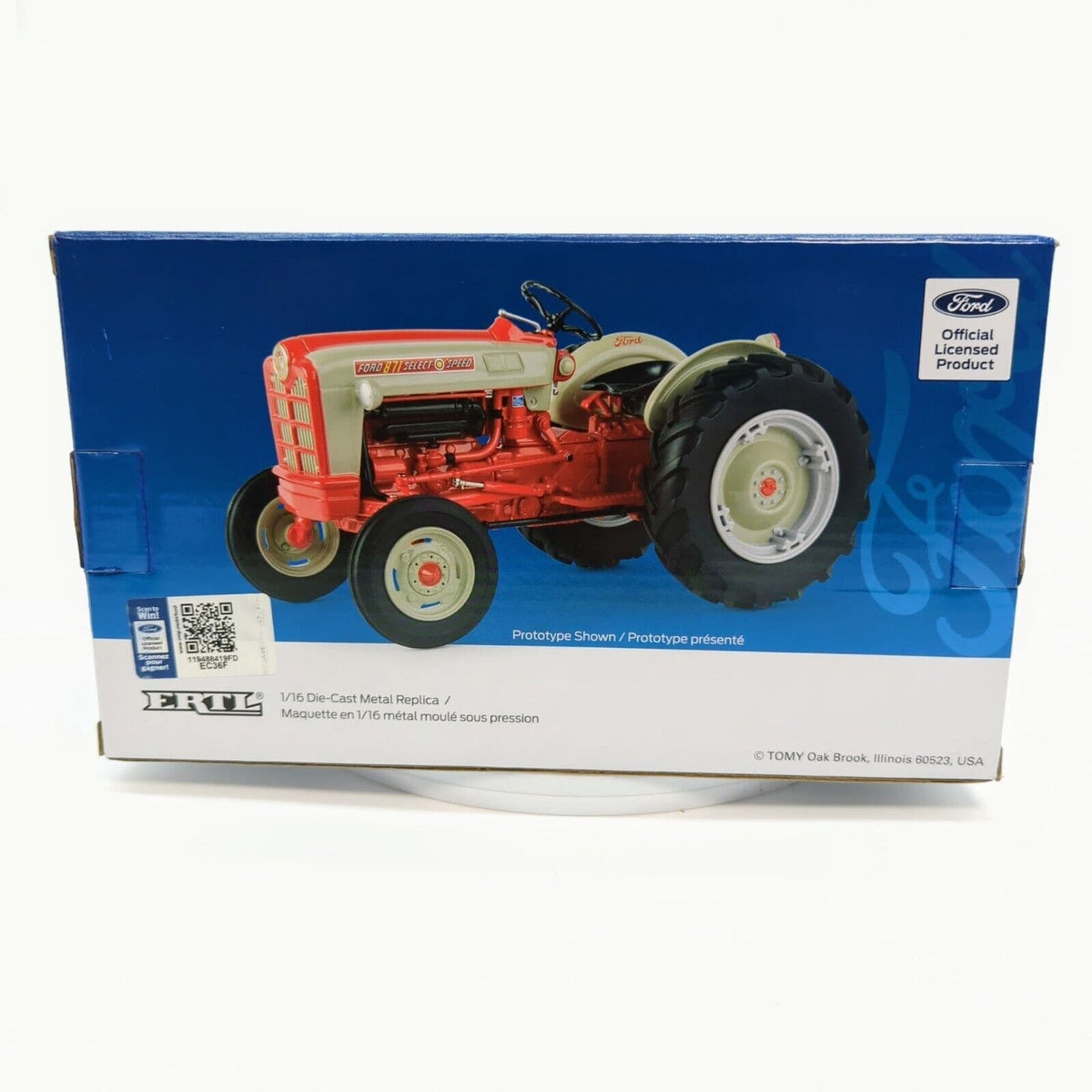 1/16 Ford 871 Select O Speed Tractor With Wide Front