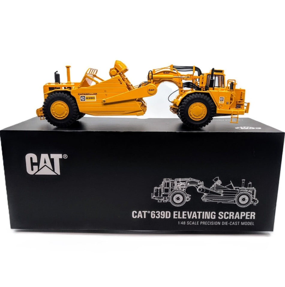 1/48 Caterpillar 639D Elevating Scraper - CCM - Diecast