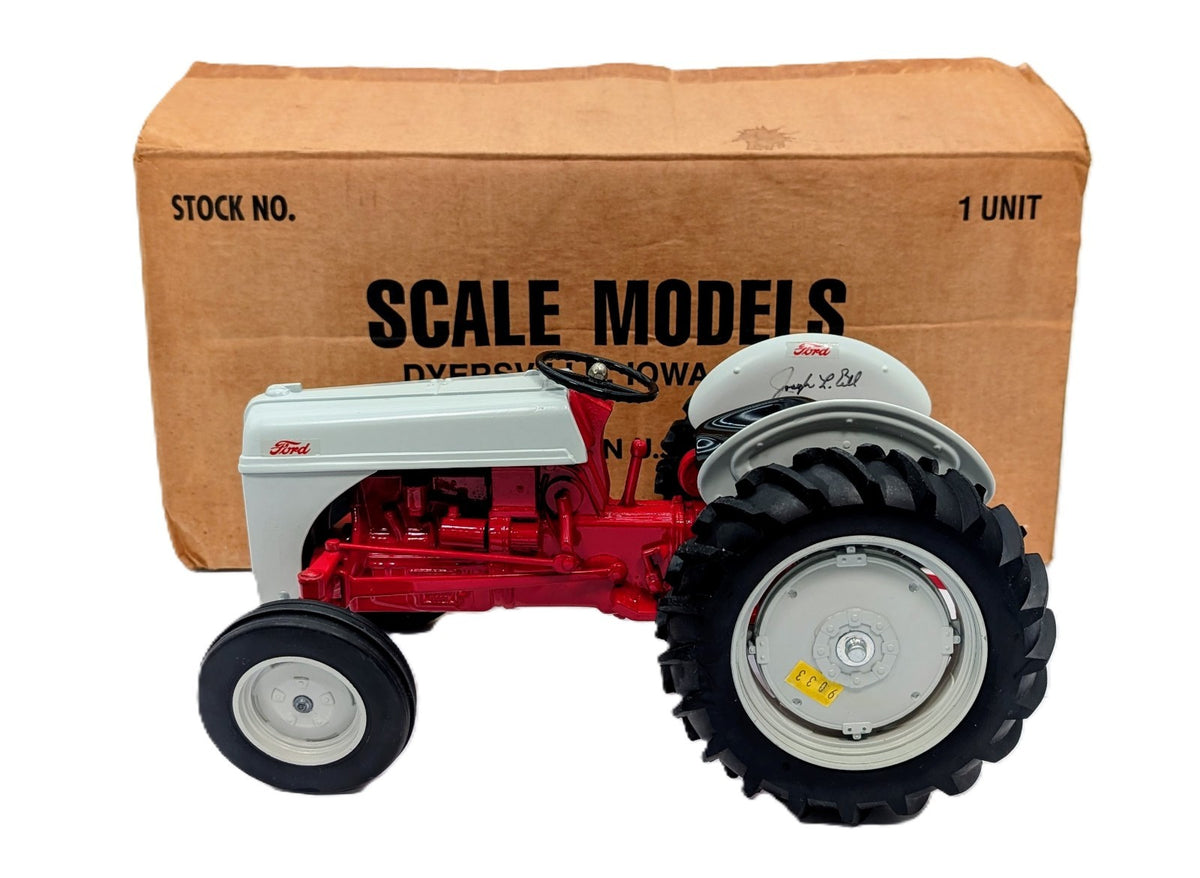 1/8 Ford 8N Tractor with Wide Front, Made in the USA by Scale Models (Signed).