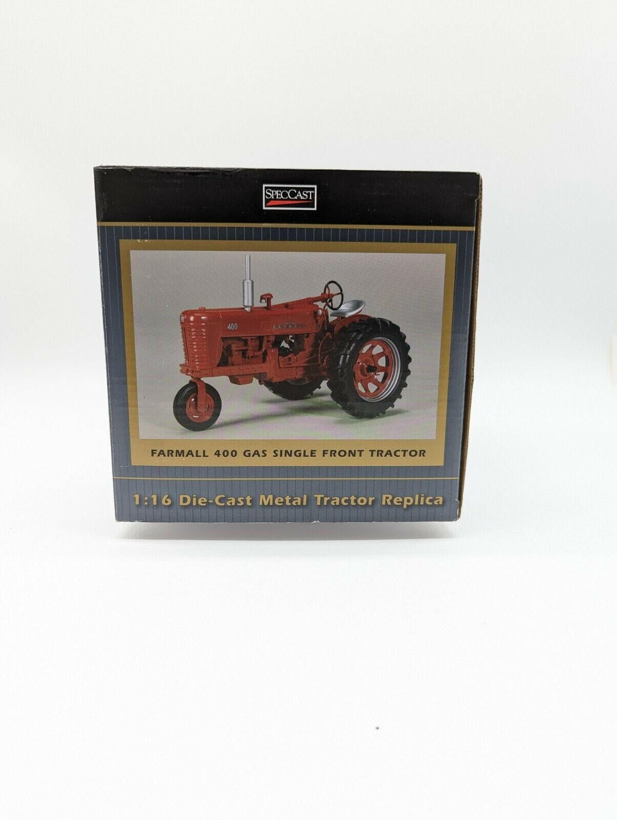 Speccast 1/16 Diecast International Harvester Farmall 400 Gas Single Front.