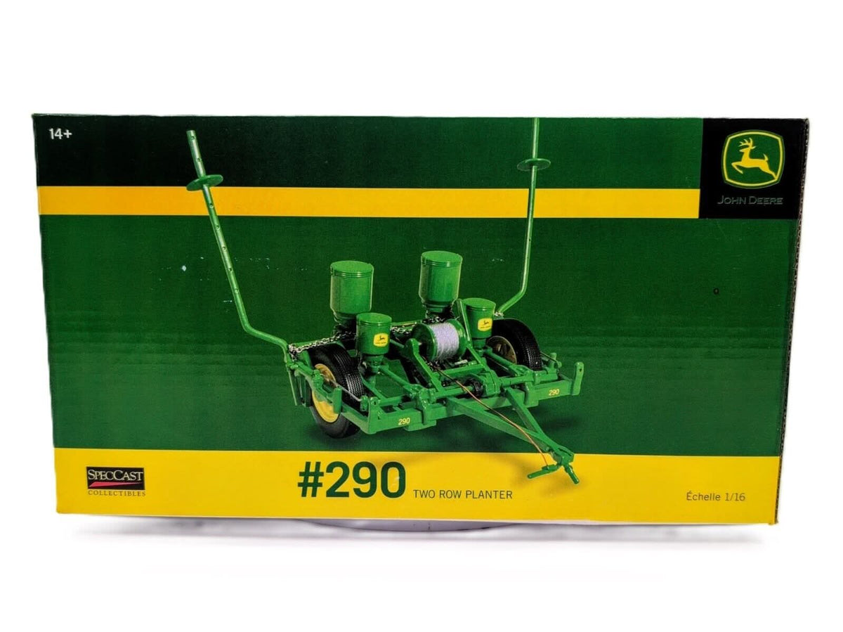 SpecCast John Deere #290 2-Row Planter Detailed 1/16 JD-JDM222-B - Farm Toy Tractor