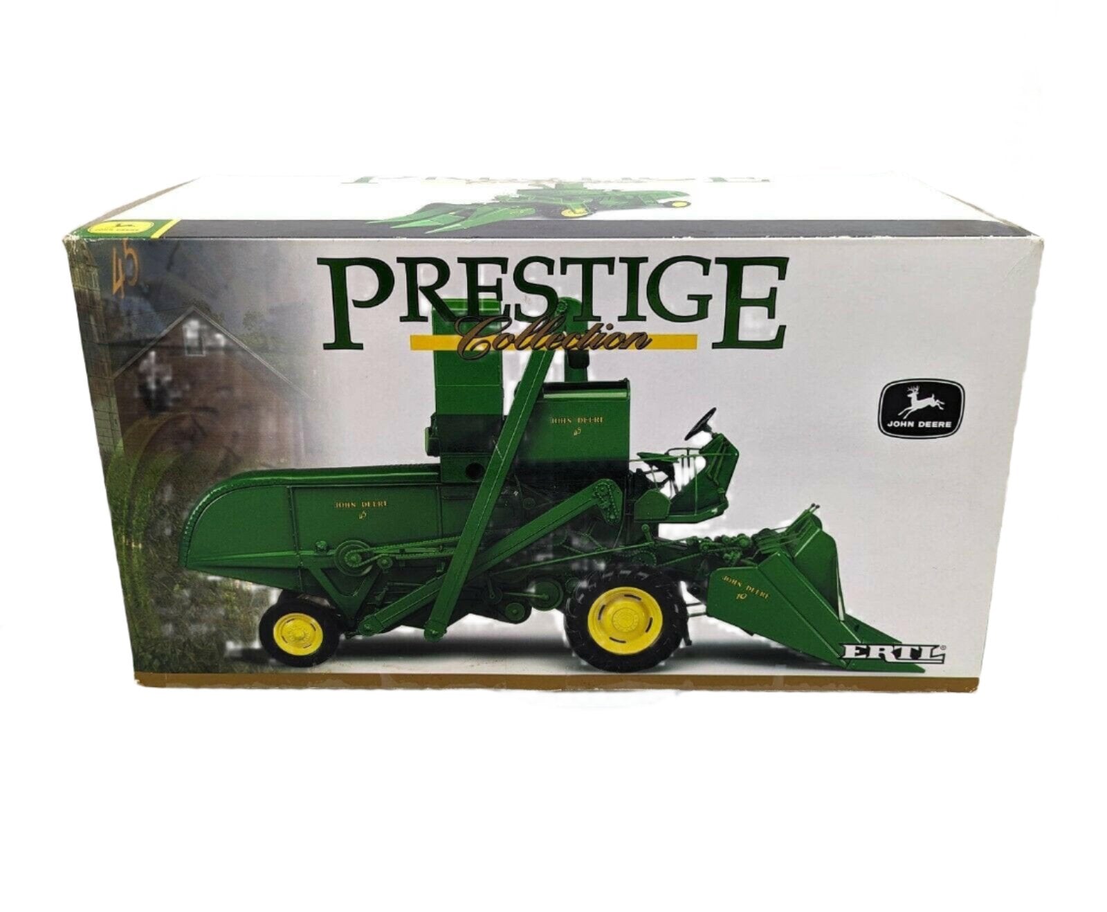 John Deere 45 Combine Prestige Collection By Ertl 1/16 Scale Sealed NIB.