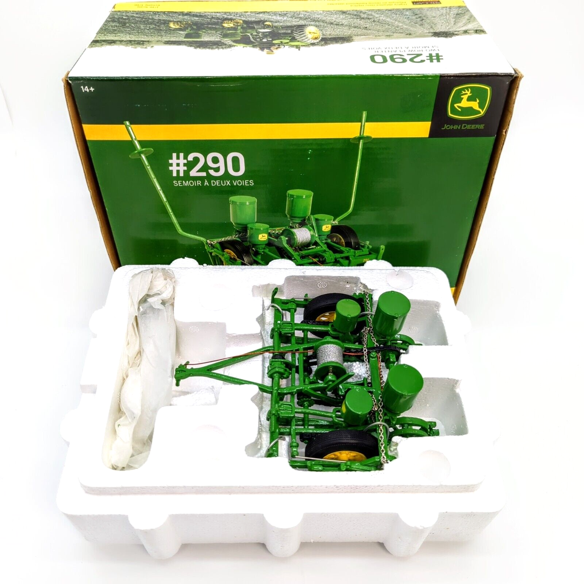 SpecCast John Deere #290 2-Row Planter Detailed 1/16 JD-JDM222-B.