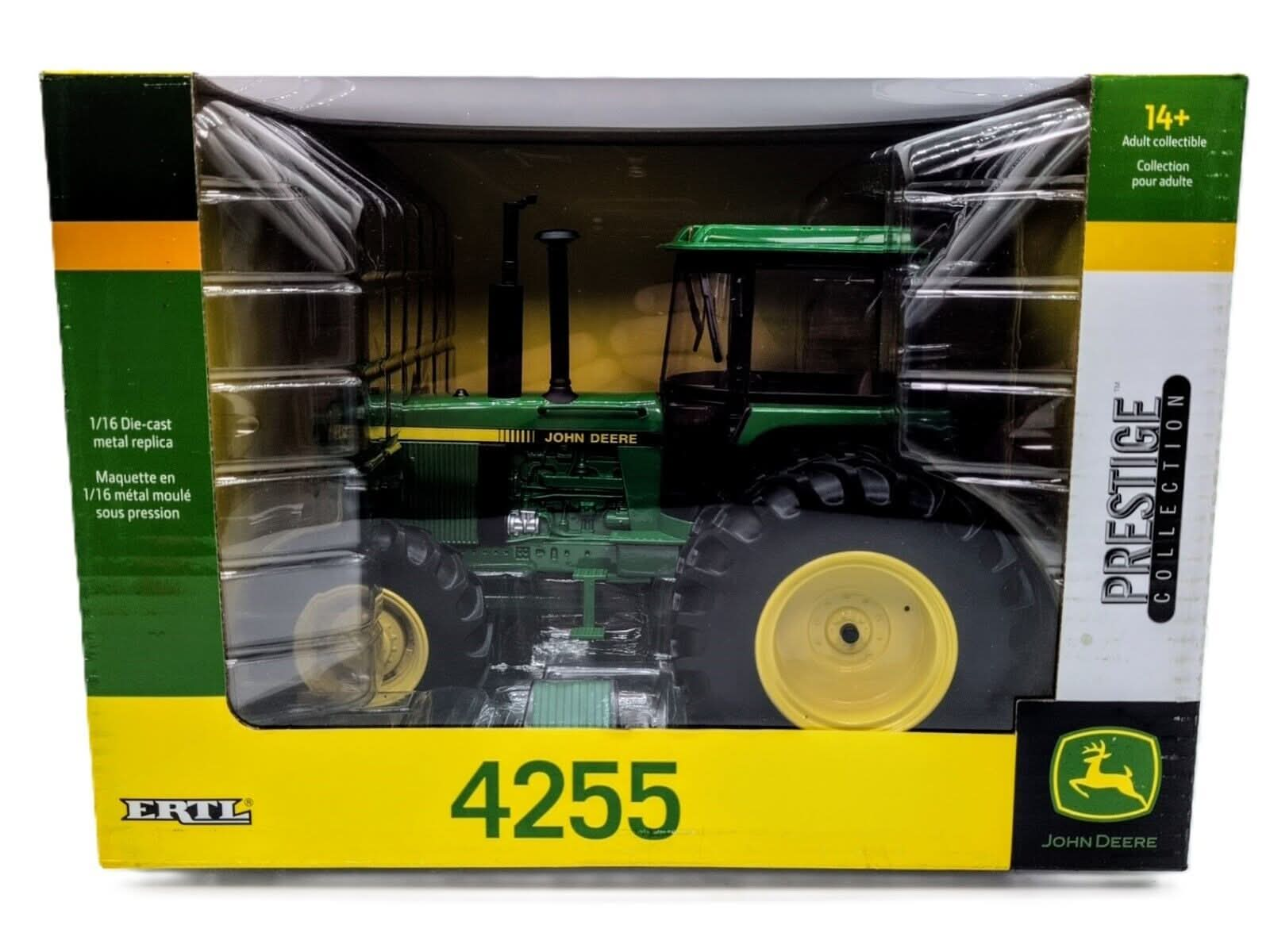 1/16 John Deere 4255 Tractor Prestige Collection Duals, Front Wheel Assist - Farm Toy