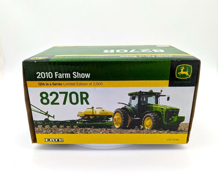 John Deere 8270R Toy Tractor 2010 Farm Show 1 Of 2500 By Ertl 1/32 Scale.