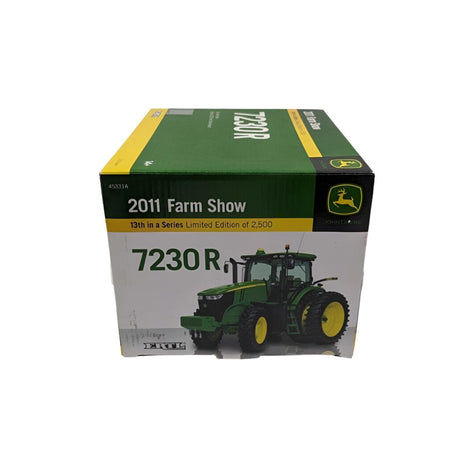 John Deere 1/32 Ertl Farm Toy 7230R Tractor 2011 Farm Show Edition FREE SHIP.