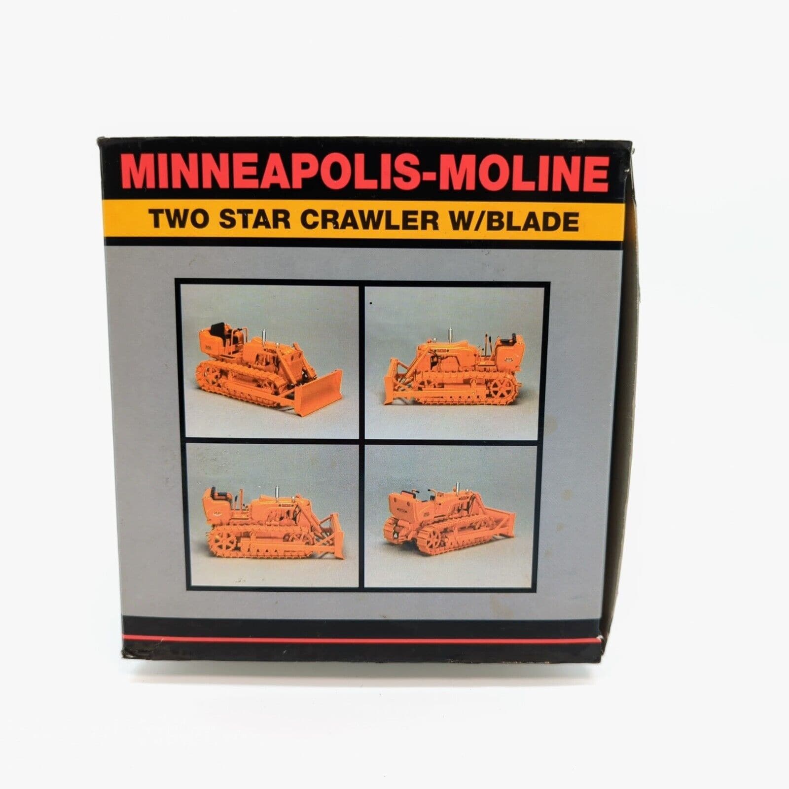 Minneapolis-Moline Two Star Crawler With Blade SpecCast 1/16 Diecast