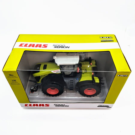 "1/32 scale Claas Xerion 5000 tractor toy for collectors and enthusiasts"