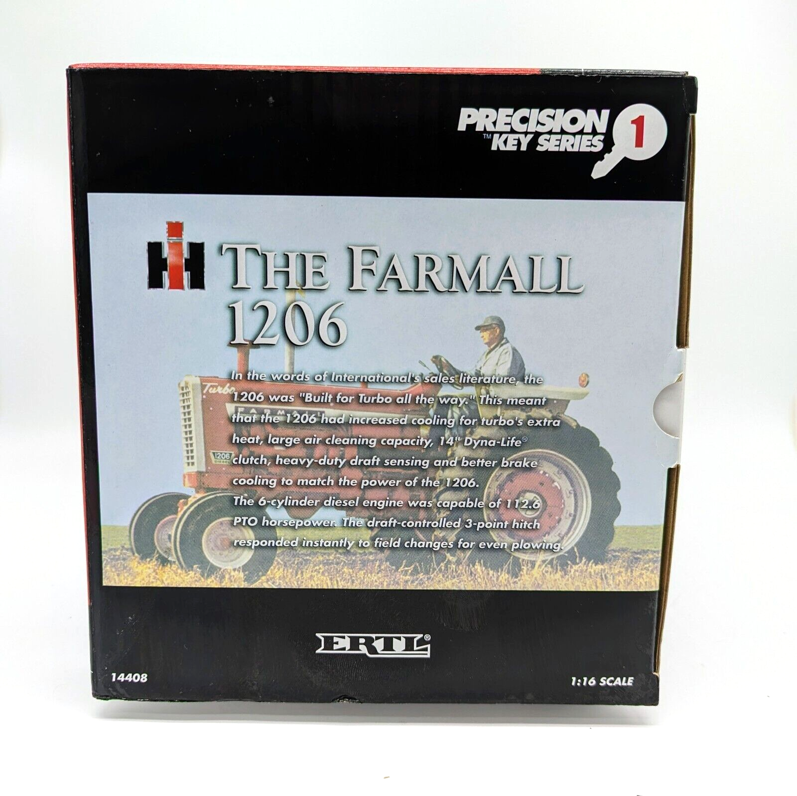 FARMALL 1206 TRACTOR PRECISION #1  Key Series 1/16th 2005.