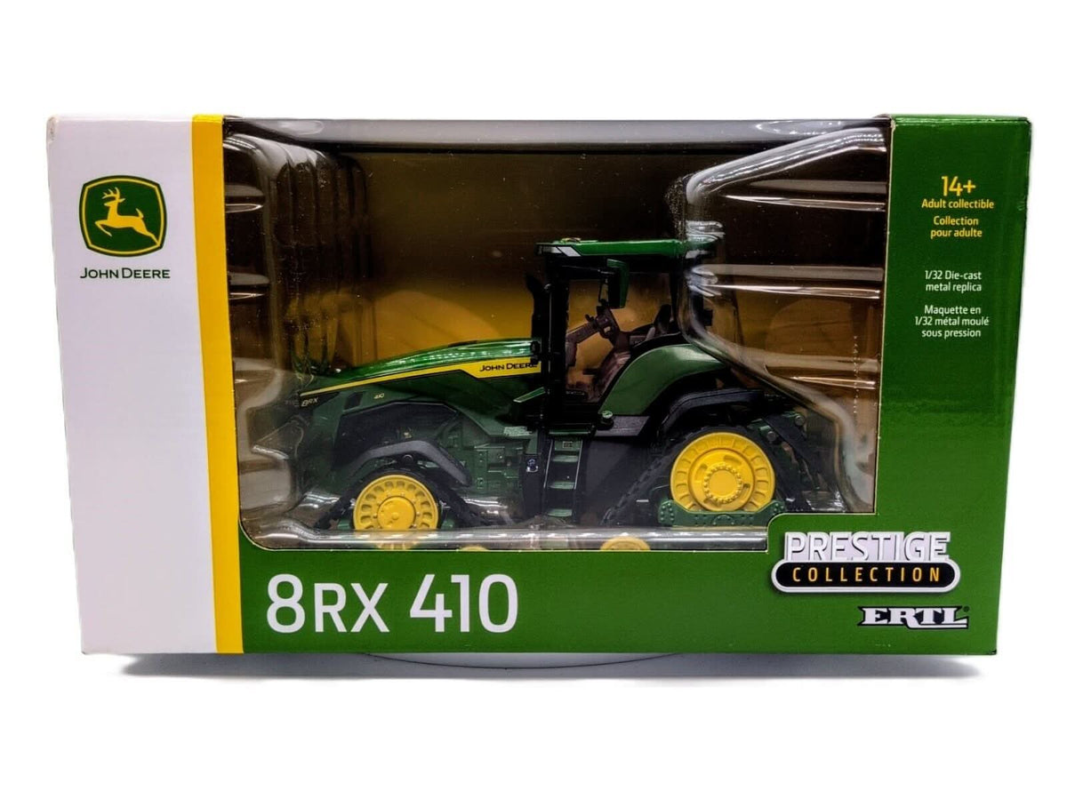 1/32 John Deere 8RX 410 Tracked Tractor, Prestige Edition - Farm Toy Tractor