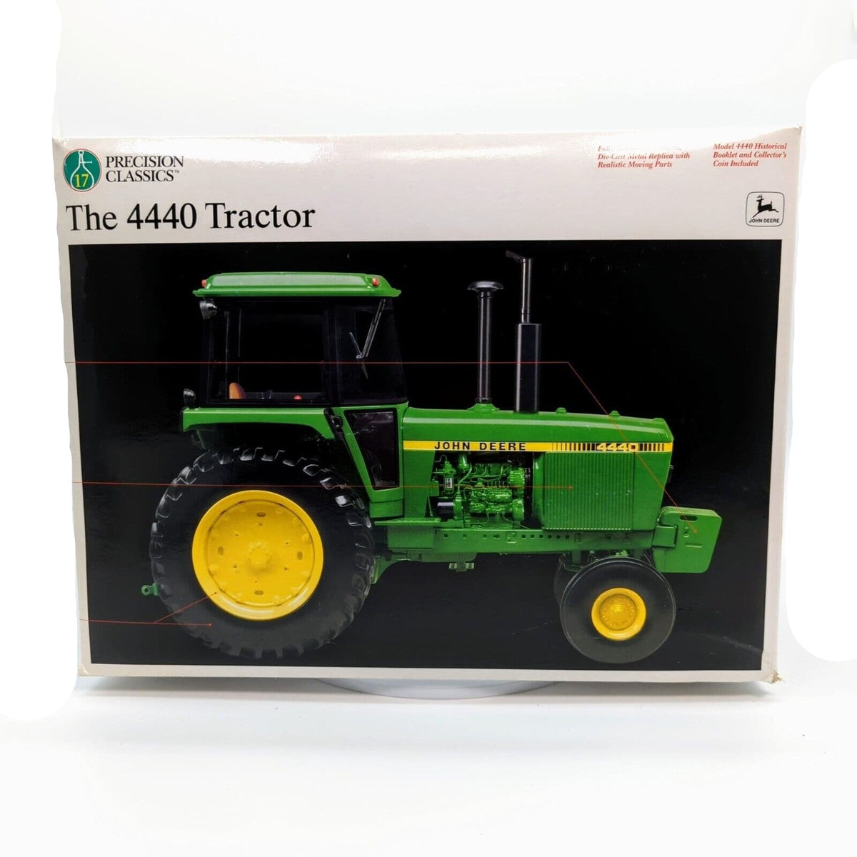 NEW SEALED John Deere 4440 Tractor 1/16 15077 Precision Classic Series #17.