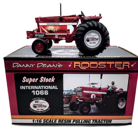 1/16 International 1066 Super Stock Pulling Tractor, Danny Dean’s Rooster - Farm Toy Tractor