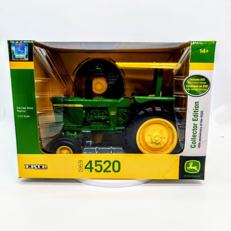 1/16 1969 John Deere 4520 Diesel Prestige Tractor With Canopy, 40th Anniversary.