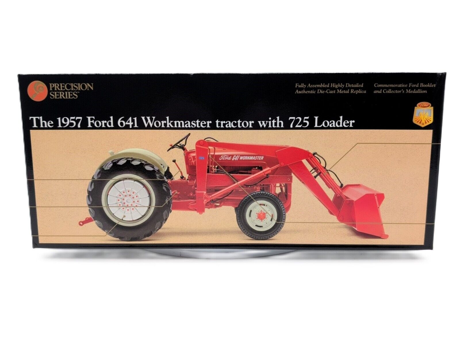 1/16 Ford 641 Workmaster Tractor With 725 Loader, Precision Series #6 - Farm Toy Tractor