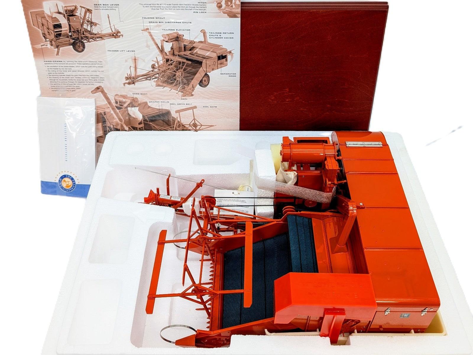 1/12 Allis-Chalmers 60A All-Crop Harvester Pull Type Combine Franklin