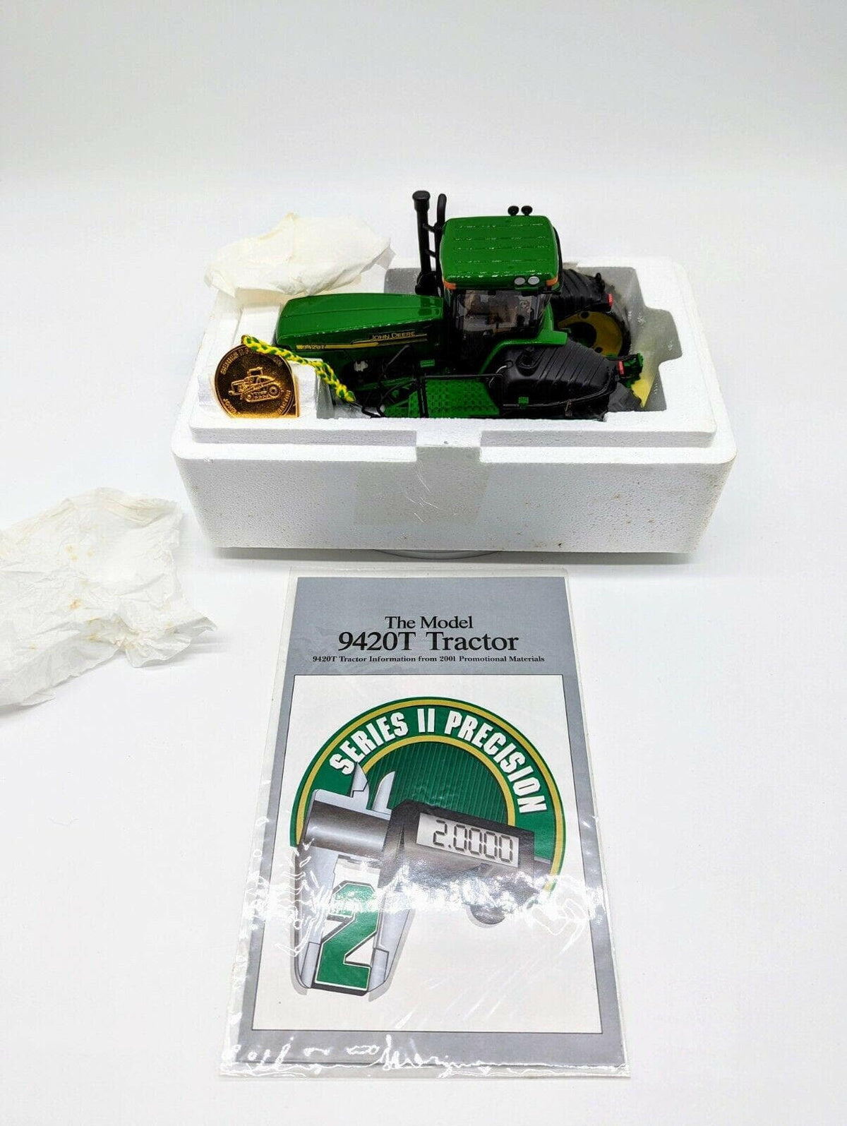 John Deere 9420T Tractor 1/32 Vintage 2002 ERTL PRECISION SERIES #2.