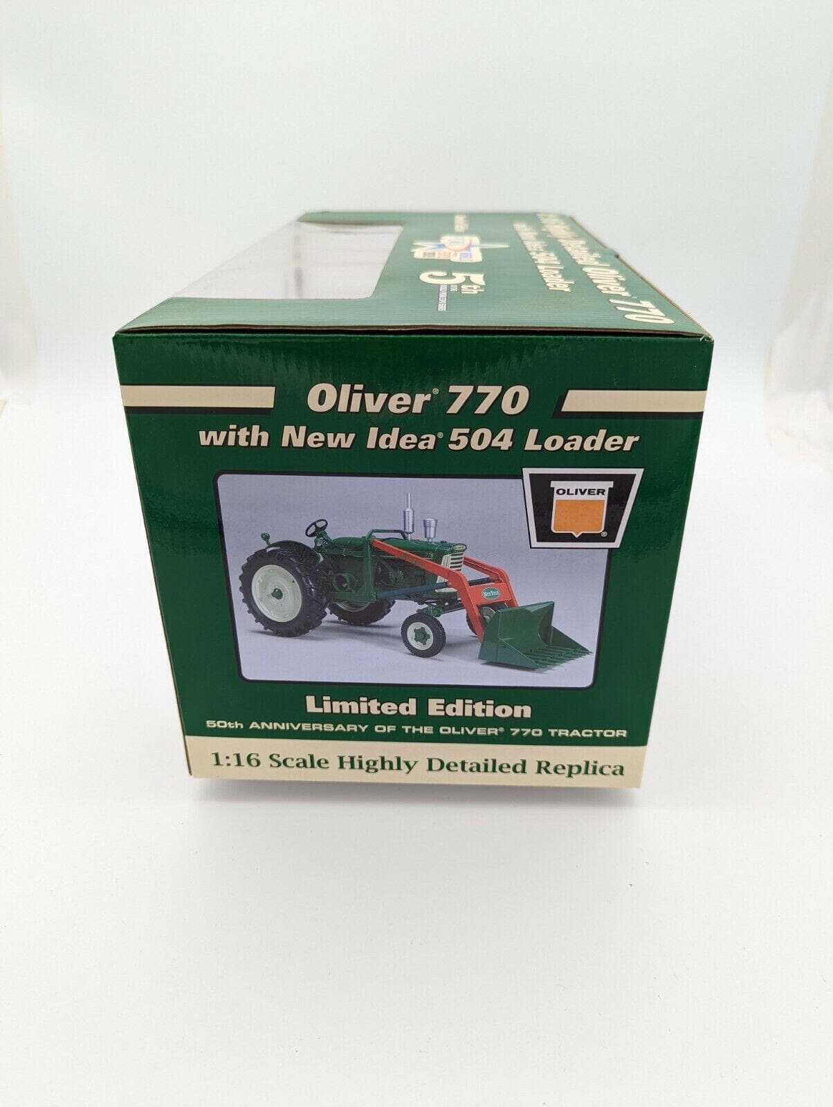 SpecCast Highly Detailed OLIVER 770 Tractor w/New Idea 504 Loader, 1/16.