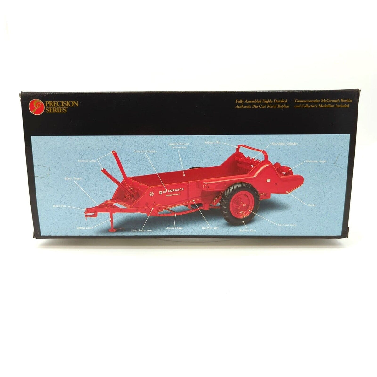 Ertl McCORMICK IH 200 SPREADER PRECISION #9 NEW IN SEALED BOX 1/16.