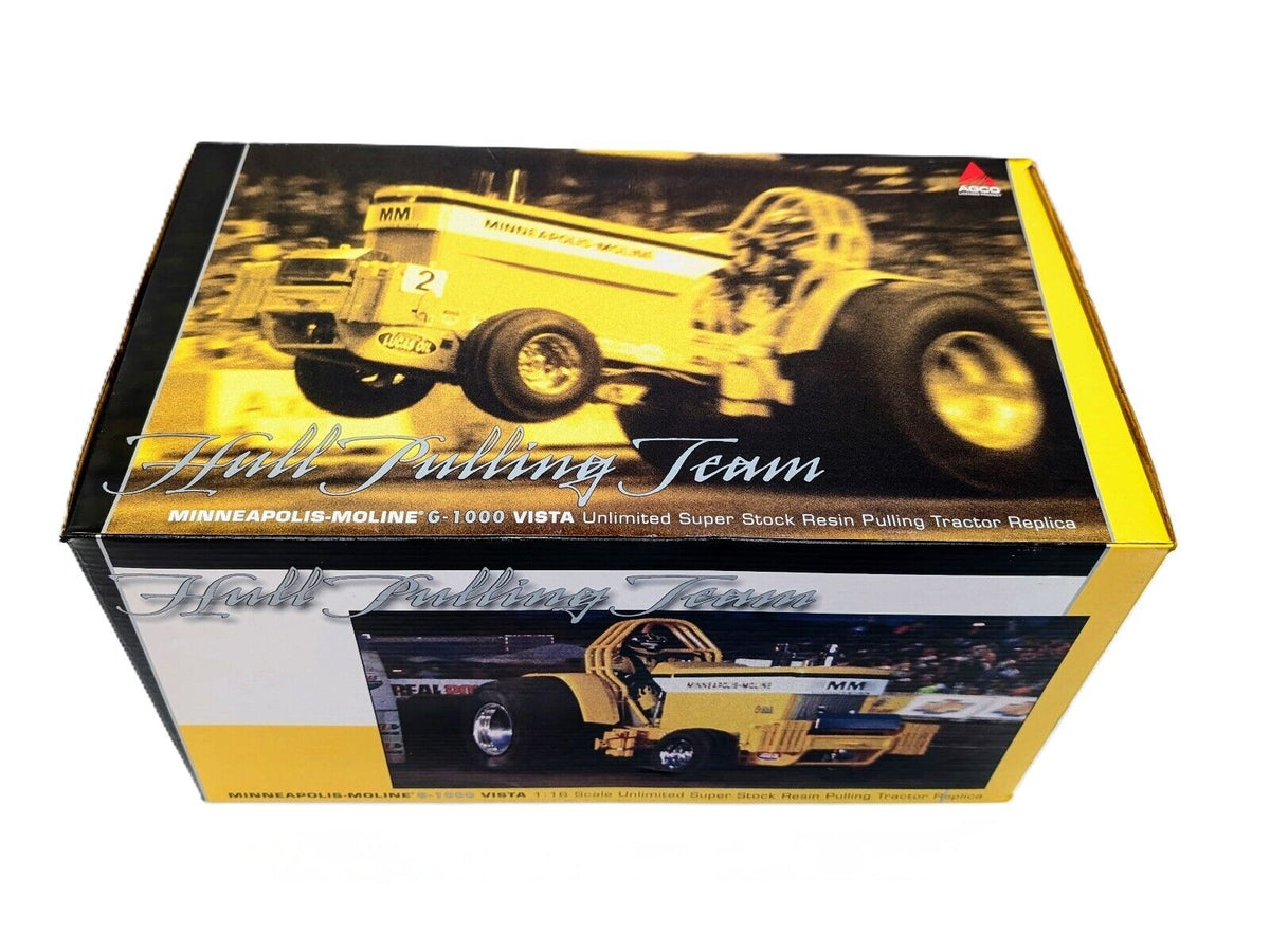 1/16 Minneapolis Moline G-1000 Vista Hull Pulling Team Tractor 