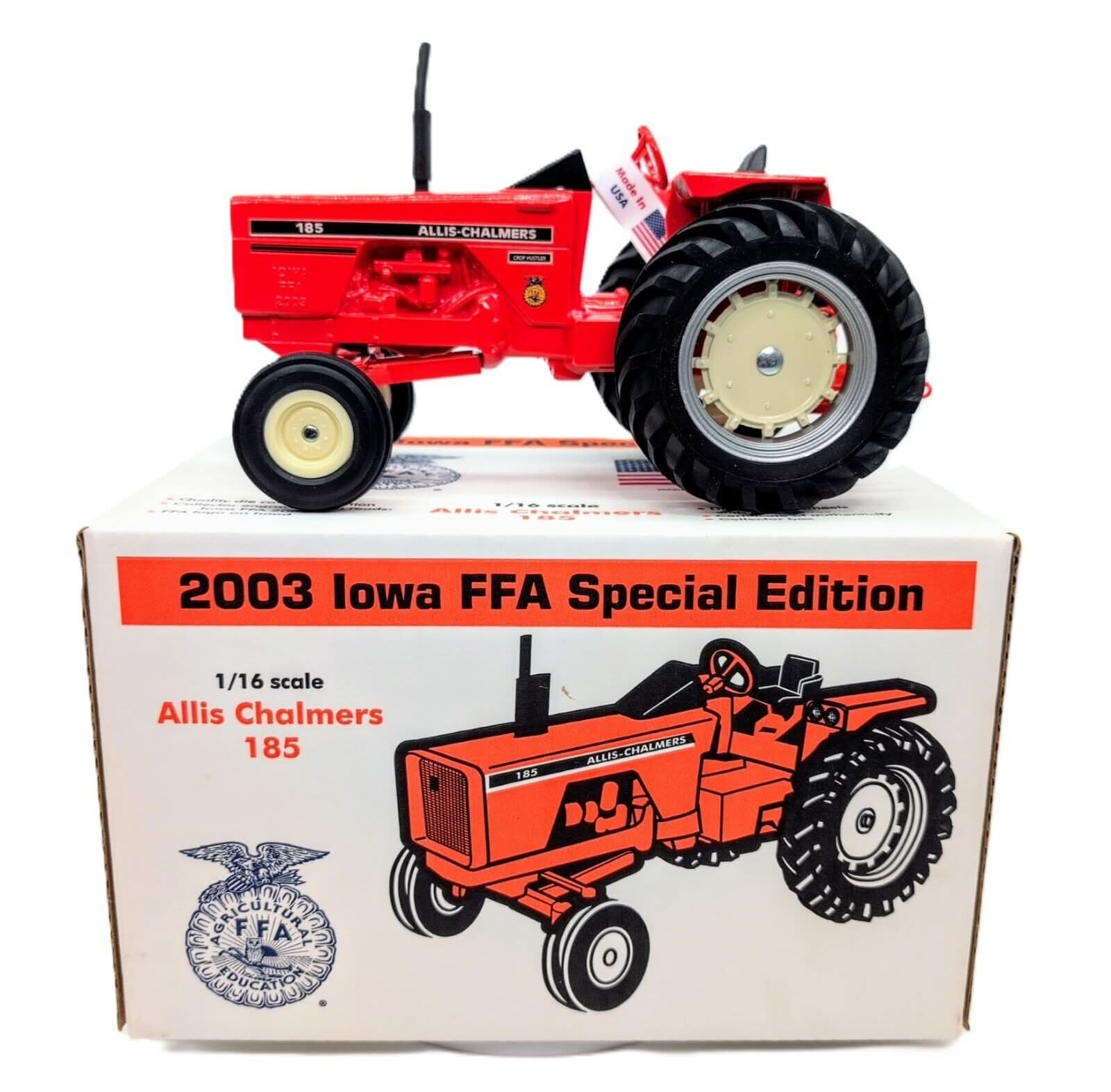 1/16 Allis Chalmers 185 Wide Front Tractor, 2003 Iowa FFA - Farm Toy