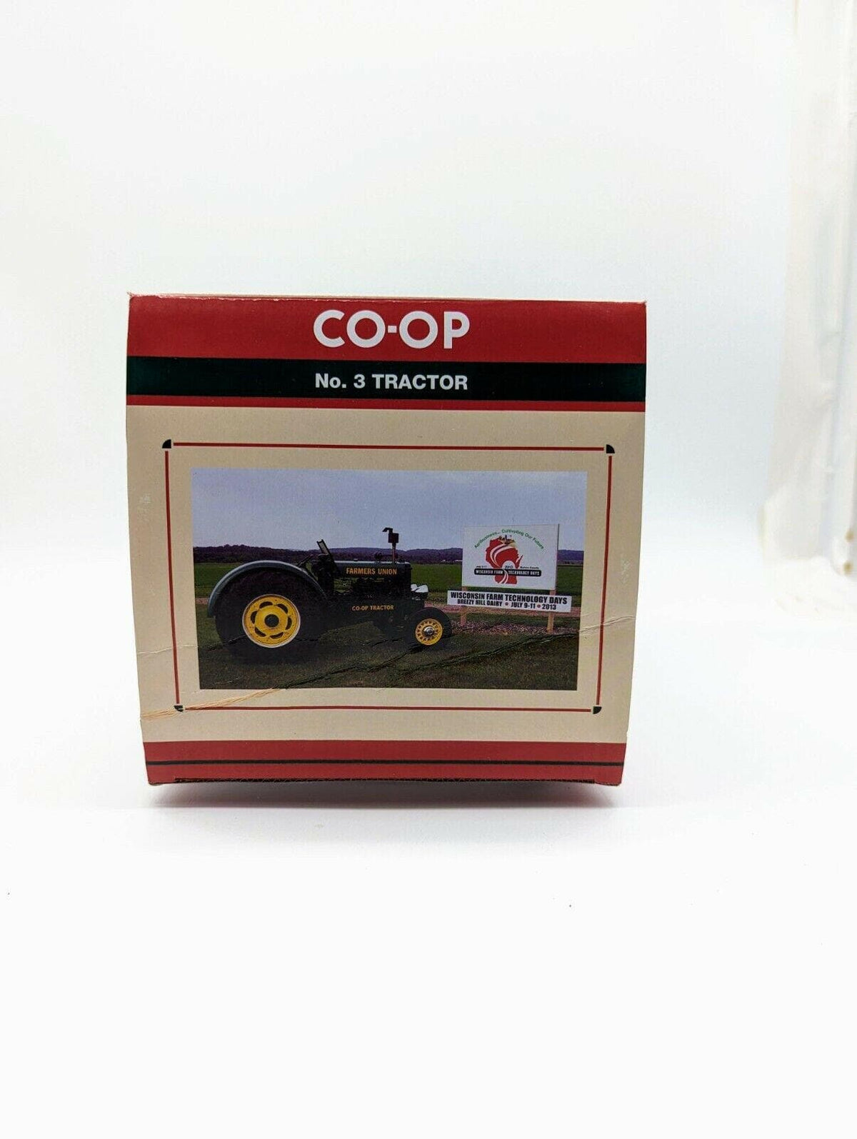 1/16 No. 3 CO-OP Red Tractor, Wisconsin Farm Technology Days 2013 Sealed.