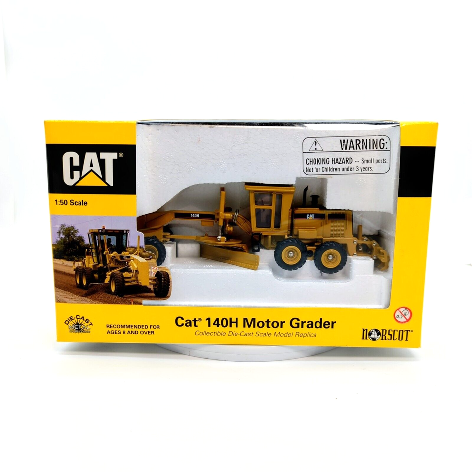 Norscot CAT 140H Motor Grader 1/50.