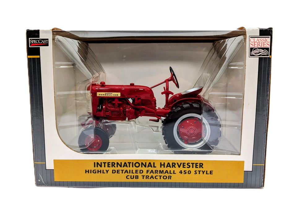 1/16 International Harvester Farmall Cub Tractor, 450 Style.