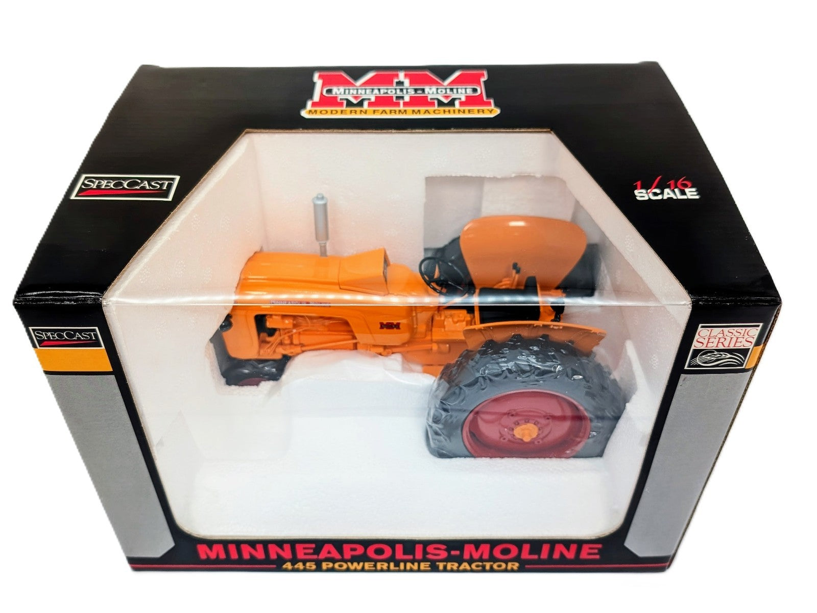 1/16 Minneapolis Moline 445 Powerline Tractor with Narrow Front, SpecCast.