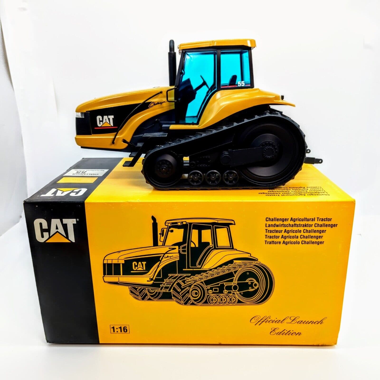 Caterpillar CAT Challenger 55 Track Tractor 1/16 NZG Norscot Launch Edition.