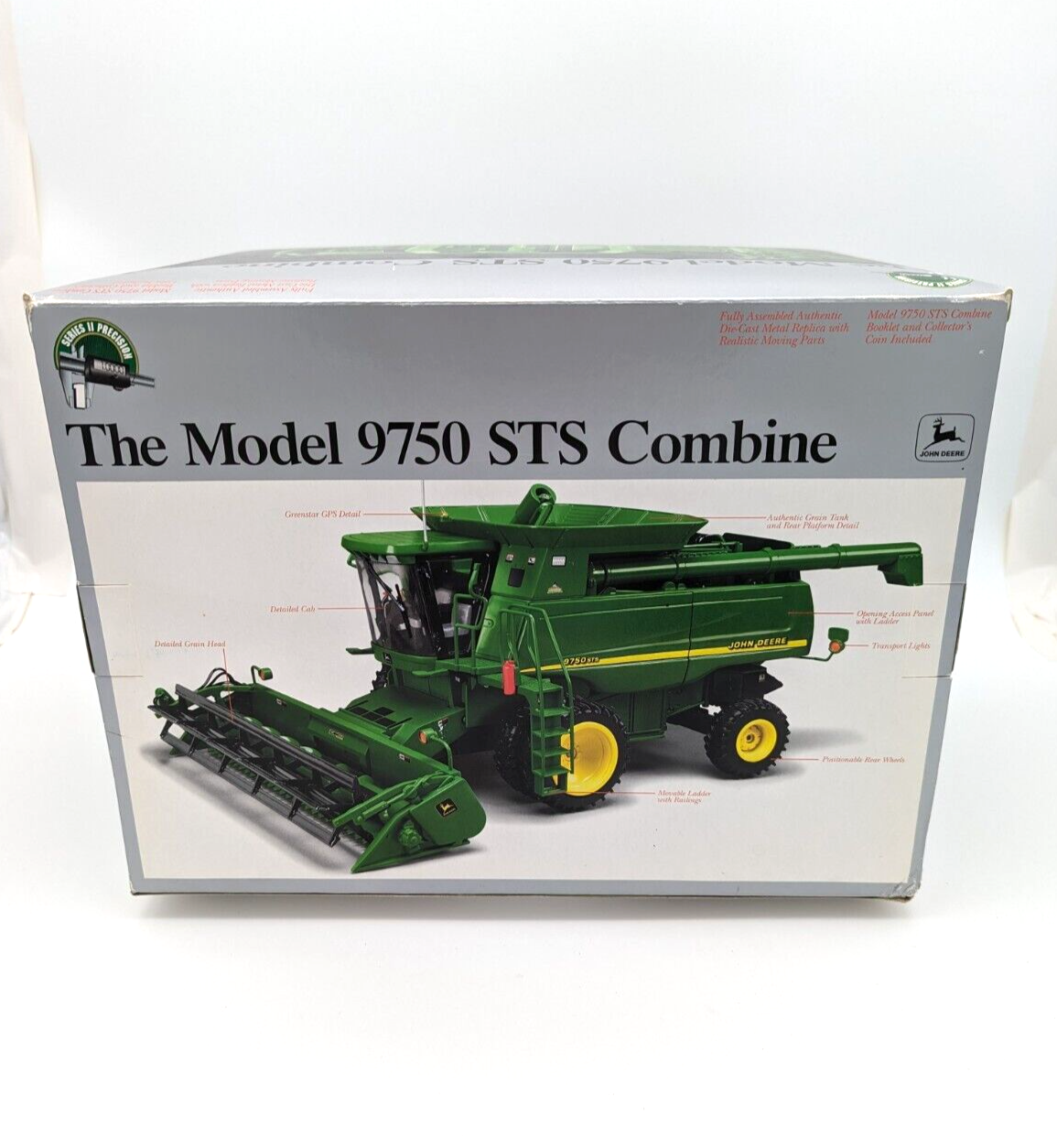 Ertl John Deere 9750 STS Combine Precision II 1/32 #15036 circa 2001