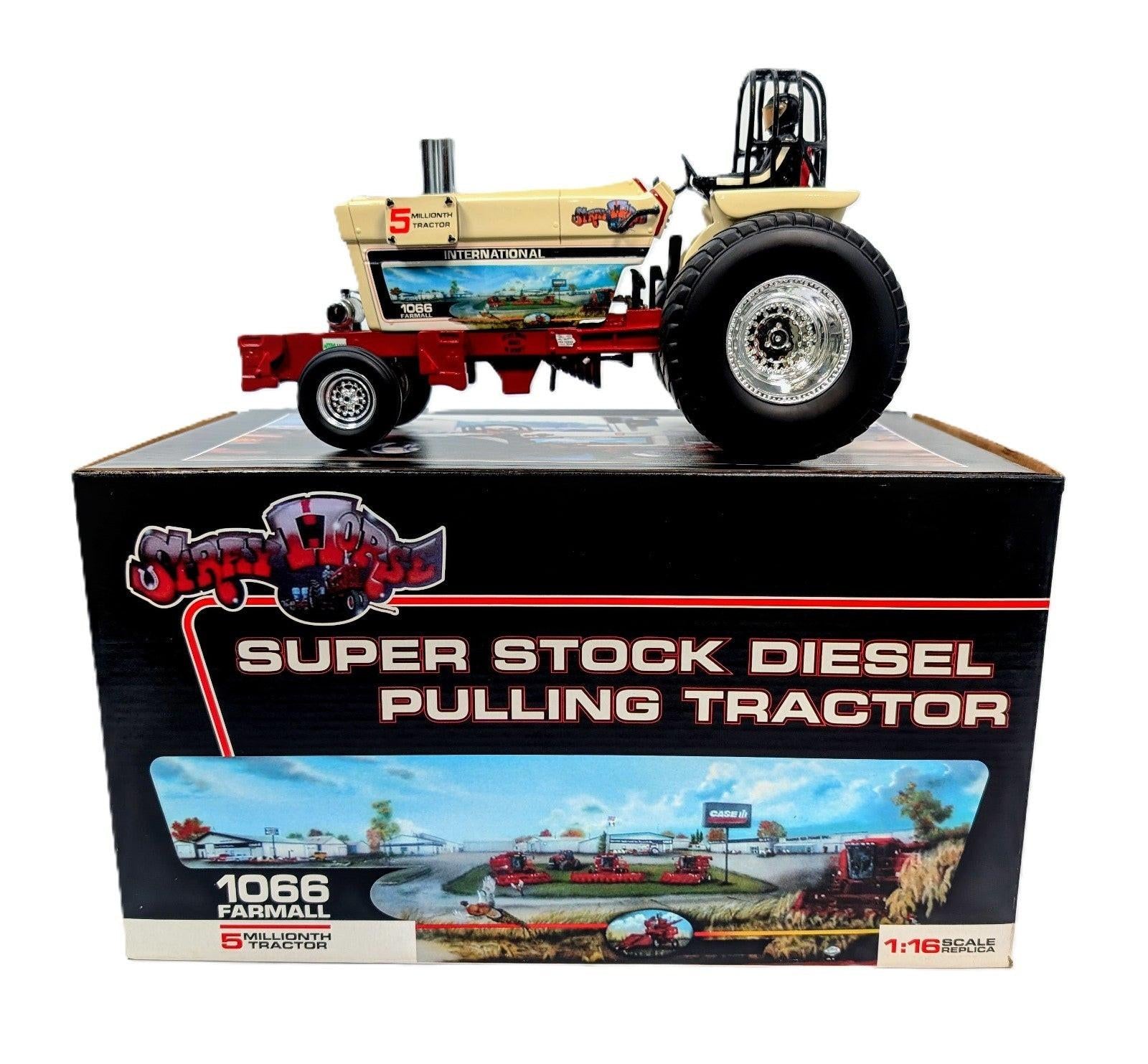 1/16 1066 5 Millionth "Stray Horse" Super Stock Pulling Tractor.