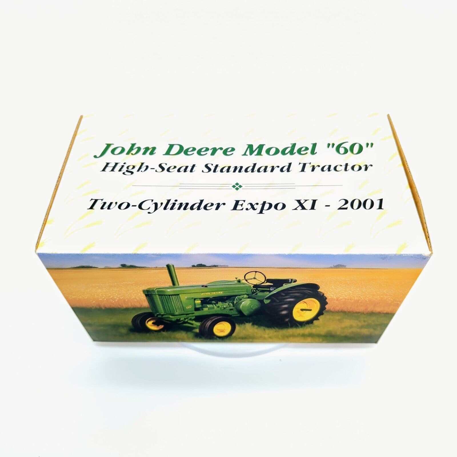 John Deere Model 60 High-Seat Standard Tractor Two-Cylinder Expo Ertl 1/16 Scale