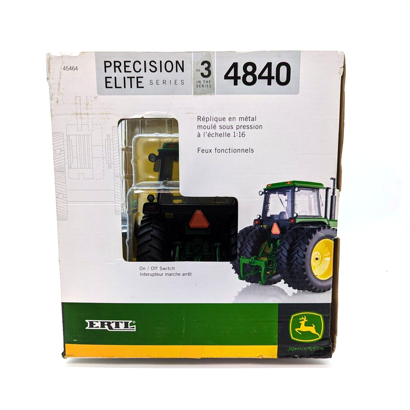 1/16 John Deere 4840 Tractor With Duals, Precision Elite Series.