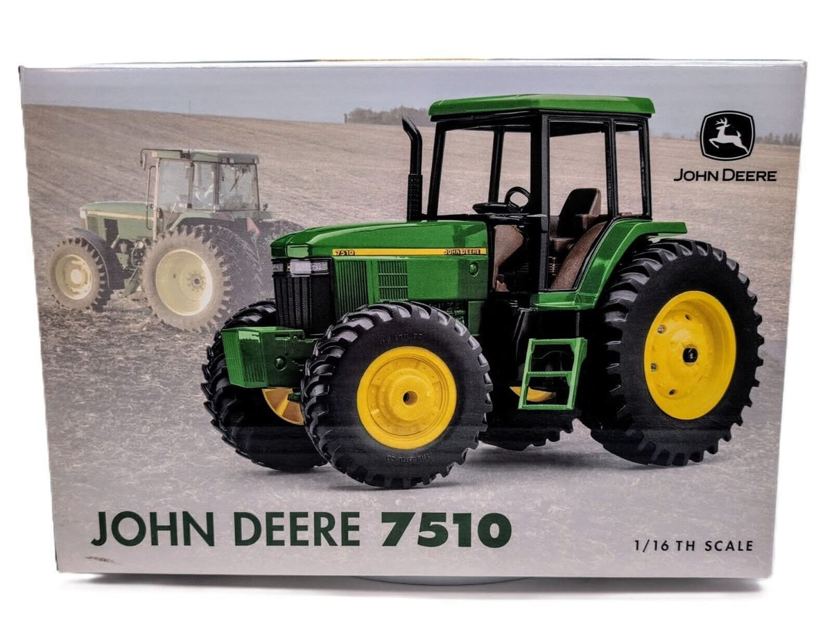 1/16 John Deere 7510 W/ Front Assist. 2001 Farm Show Edition - Farm Toy