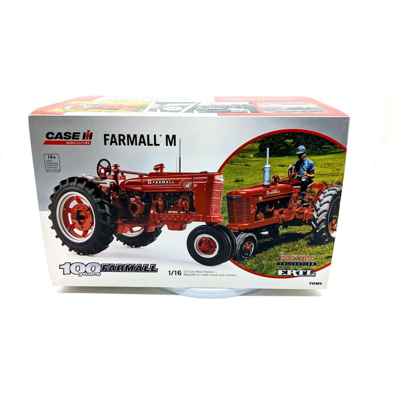 1/16 FARMALL M SPECIAL EDITION  "100 years of Farmall" limited production.