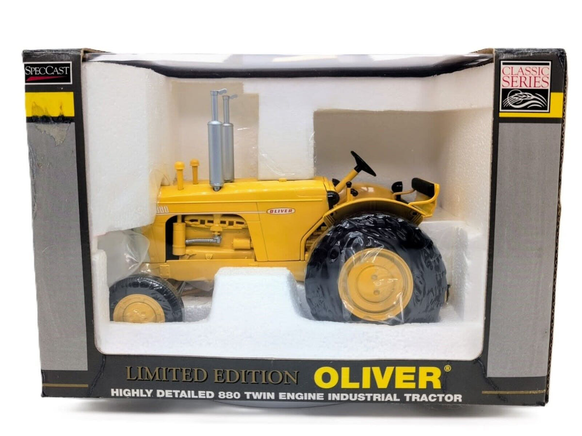 1/16 Oliver 880 Twin Engine Industrial Tractor - Farm Toy