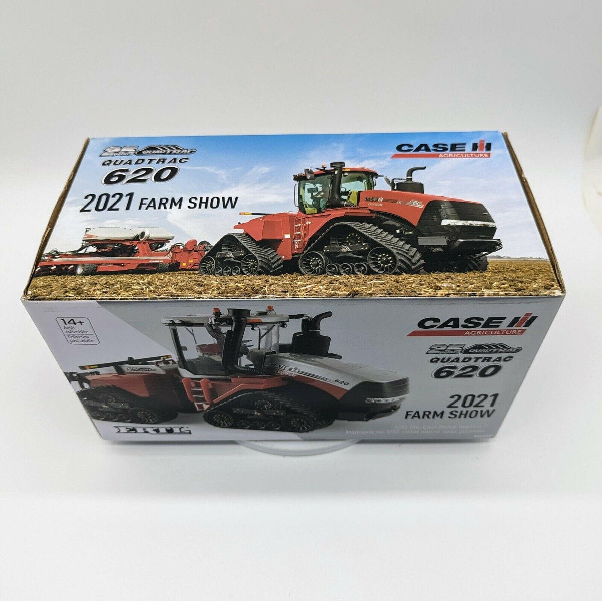 1/32nd Scale Case IH Quadtrac 620 2021 Farm Show 25 Years Quadtrac Diecast.