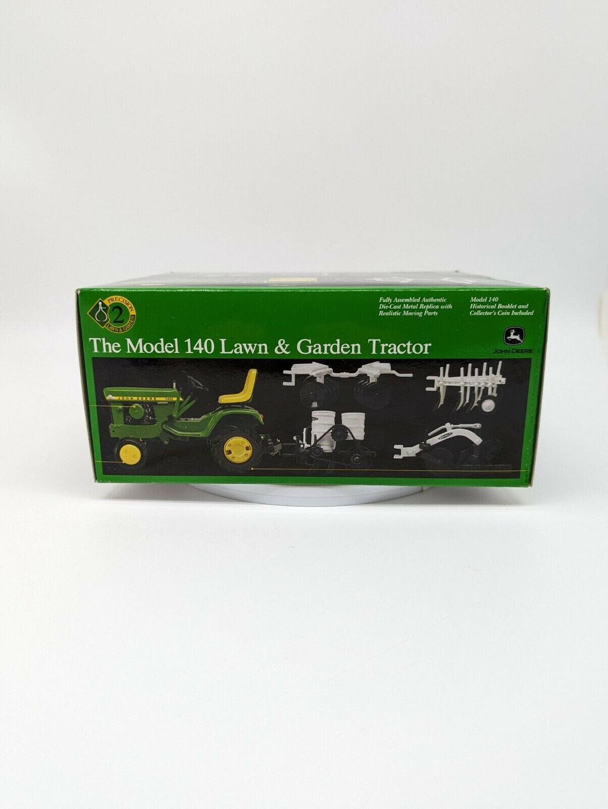 John Deere Model 140 Lawn & Garden Tractor With Accessories By Ertl 1/16.