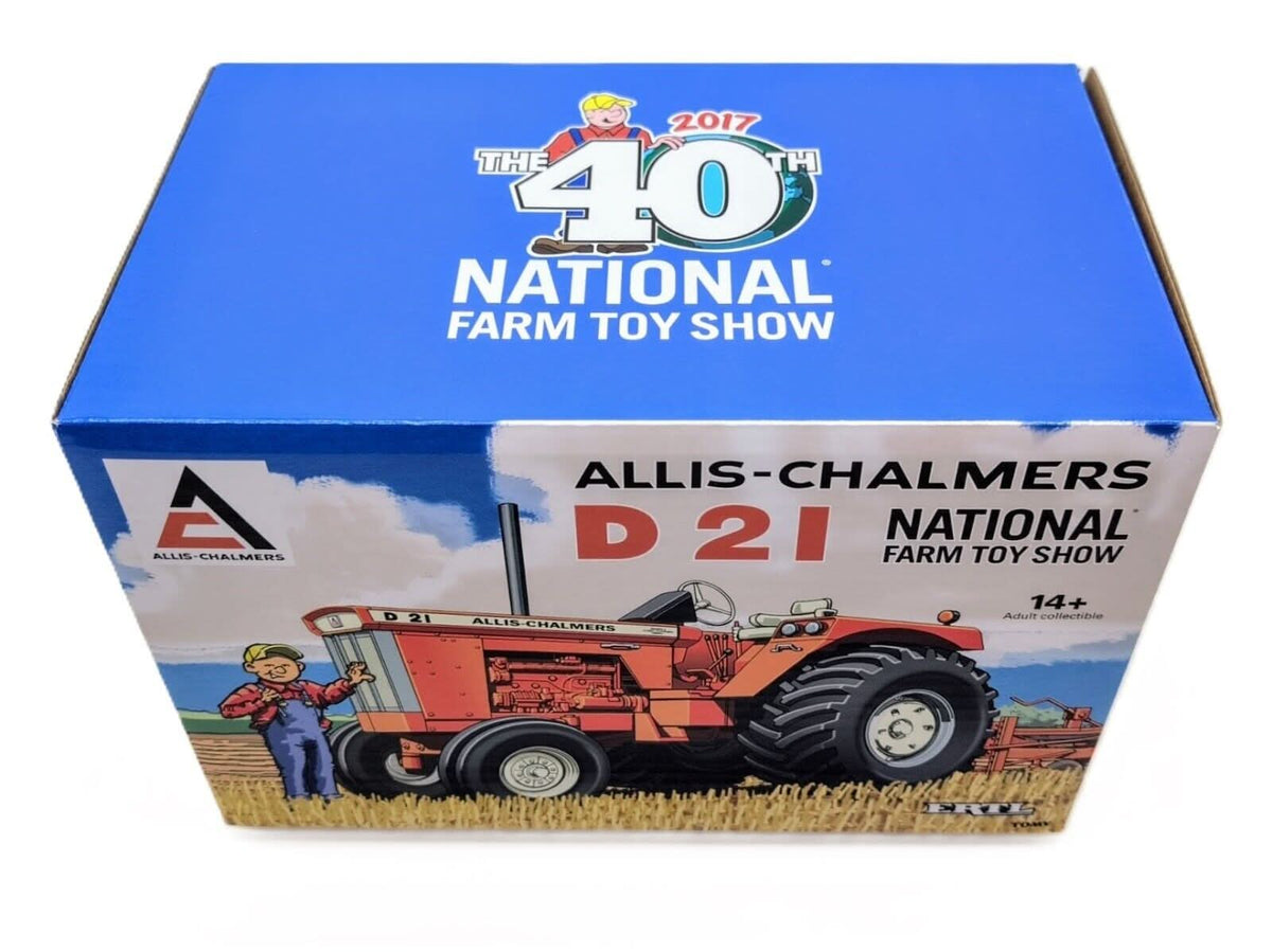 1/16 Allis Chalmers D-21 Wide Front Tractor, 2017 Toy Farmer - Farm Toy Tractor