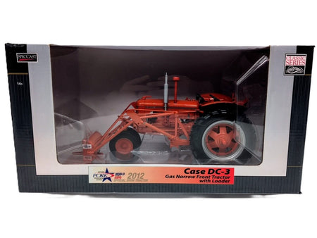 1/16 CASE DC-3 Gas Farm Tractor w/ Loader, 2012 World Pork Expo SpecCast - Farm Toy