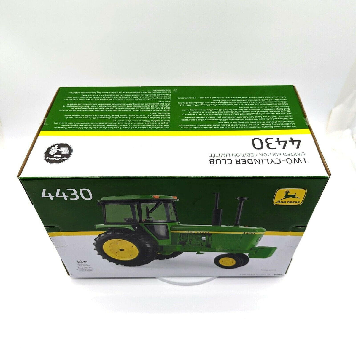 1/16 JOHN DEERE 4430 ROW-CROP 2022 TWO-CYLINDER CLUB NEW IN BOX #45831OTP.