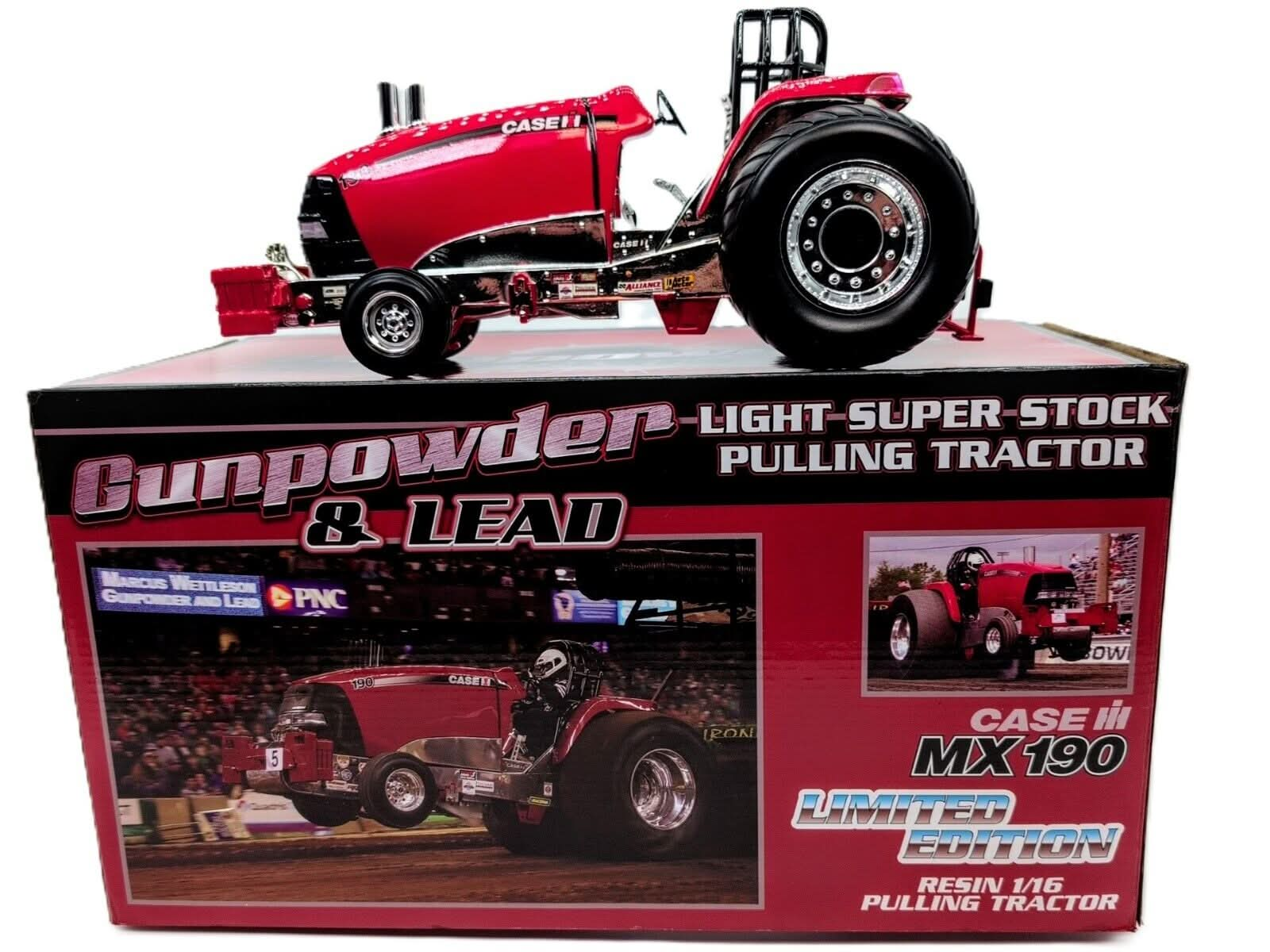 1/16 Case IH MX 190 Gunpowder & Lead Pulling Tractor - Farm Toy