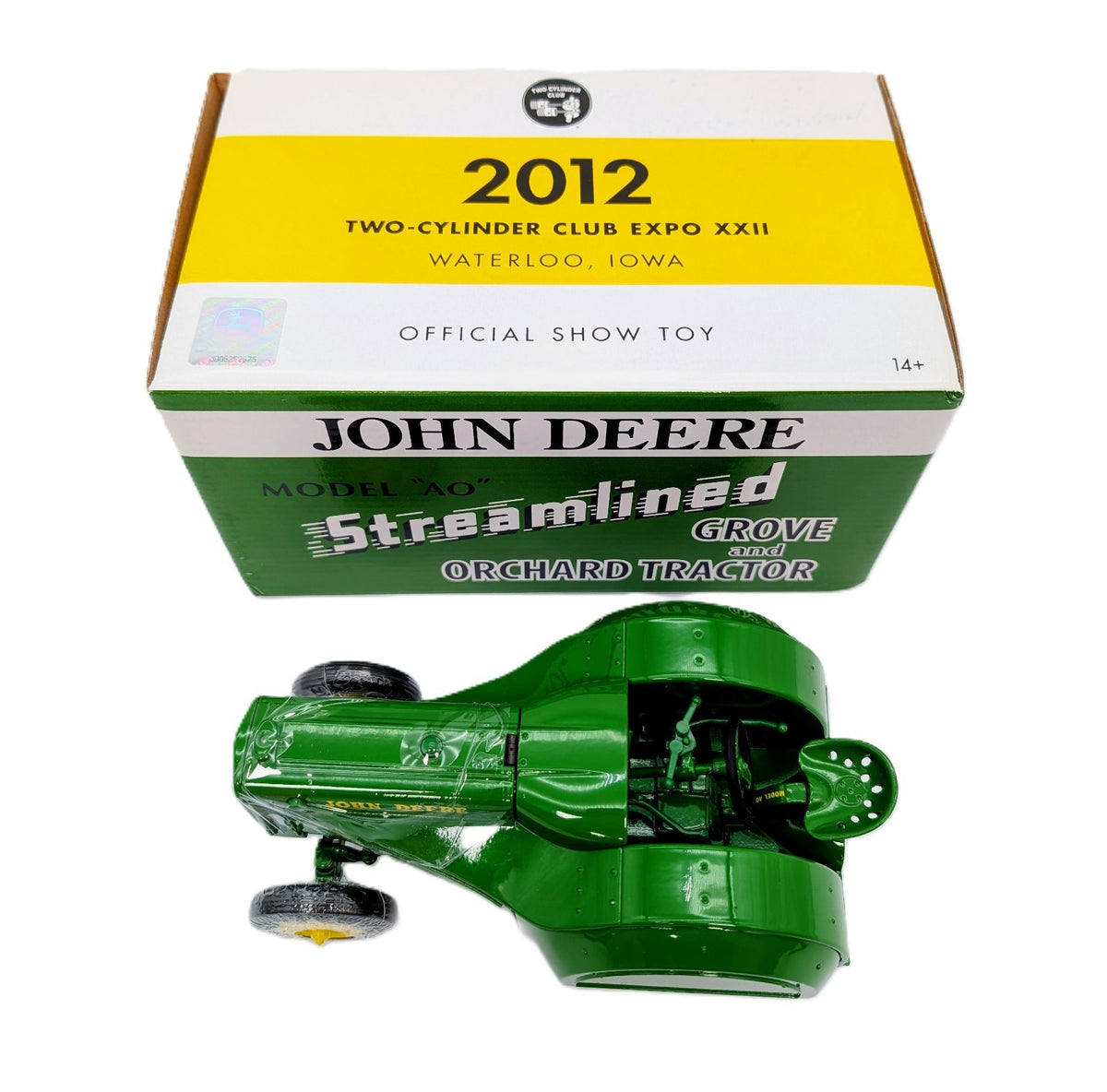 1/16 John Deere AO Grove Orchard Tractor Two Cylinder Club Expo 2012.