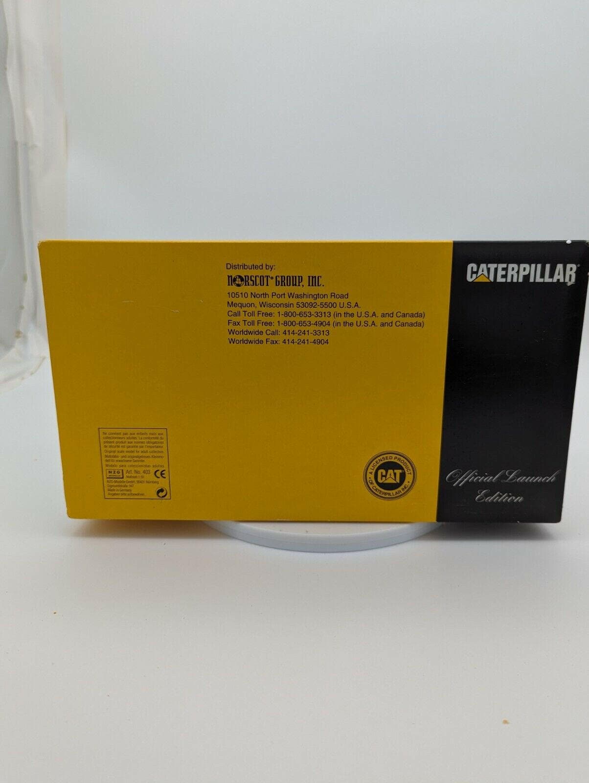 NZG 1/50 Scale Diecast 403 - Caterpillar Cat 793C Off Highway Truck - White.