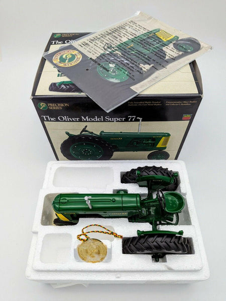 Ertl Precision Series #10 Oliver Super 77 Narrow Front Farm Toy Tractor 1/16.