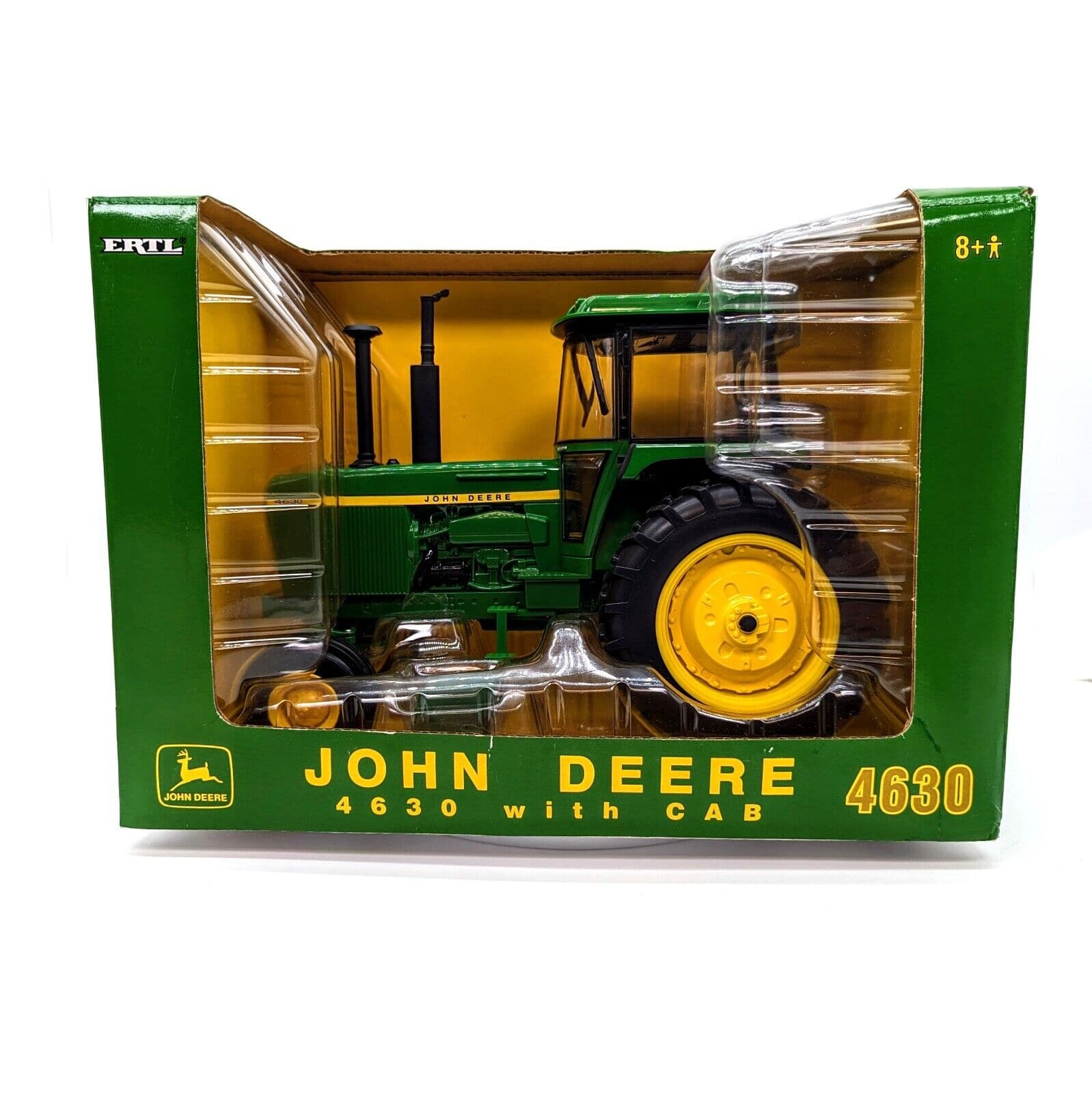 1/16 Ertl John Deere 4630 With Cab Tractor Plow City Toy Show.